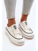 Dámské tenisky Big Star model 21653758 Bílé - Big Star Shoes Dámské tenisky Big Star model 21653758 Bílé - Big Star Shoes