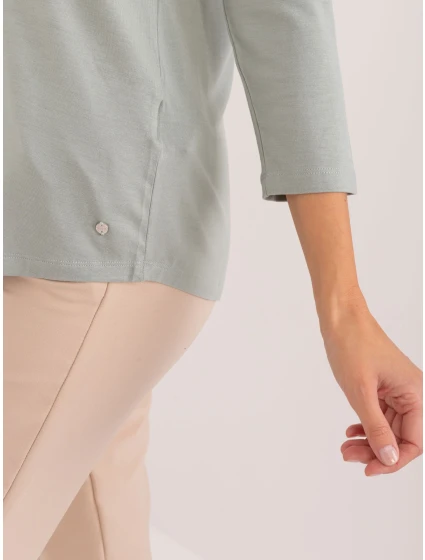 Halenka D12100R02641A pistáciová Halenka D12100R02641A pistáciová