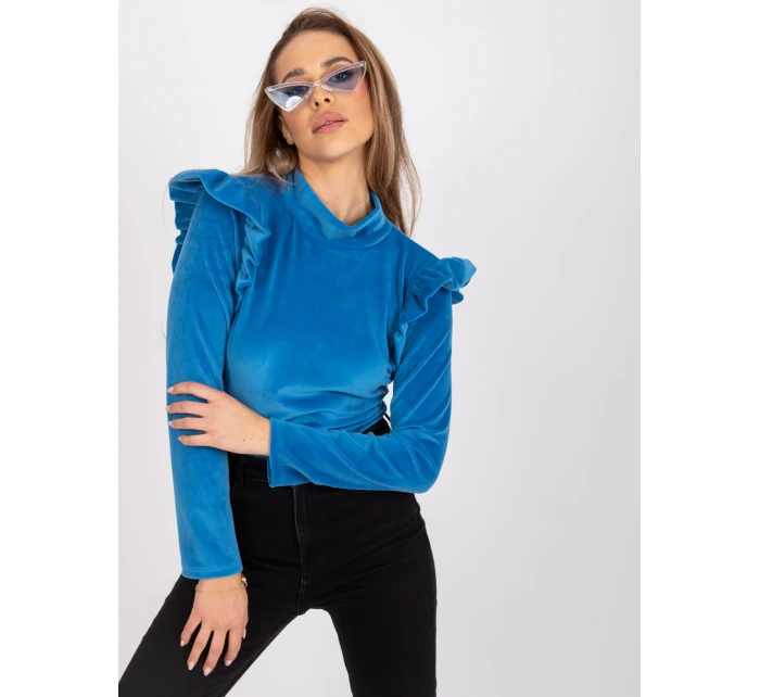 Halenka DHJ BZ 6533B.85 tmavě modrá