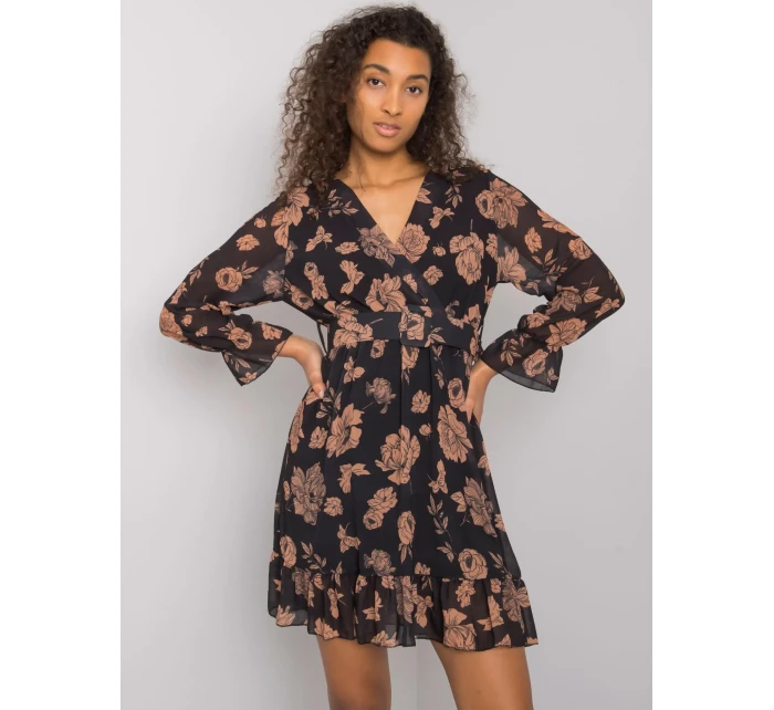 Šaty DHJ SK 12220 3.51P hnědá