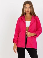 Dámský kabát RV MA 8071.19P fuchsiový