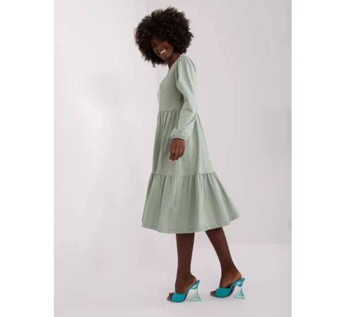 Šaty RV SK 5832.18X pistácie