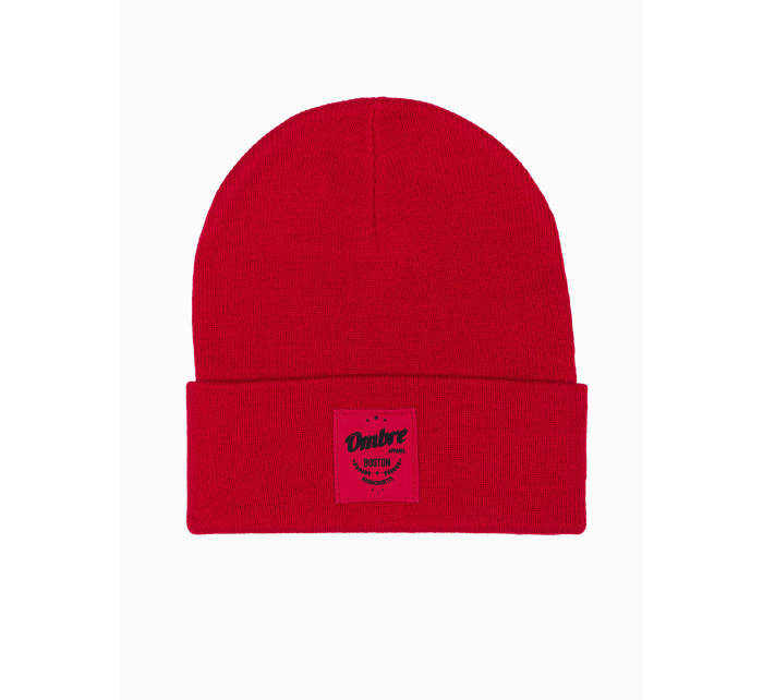 Pánská čepice Ombre Hat H103 Červená
