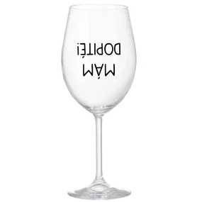 MÁM DOPITÉ! - priehľadný pohár na víno 350 ml MÁM DOPITÉ! - priehľadný pohár na víno 350 ml