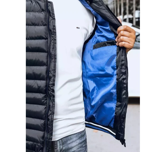 Pánská prošívaná modrá vesta Dstreet model 21964920 - FashionStreet Pánská prošívaná modrá vesta Dstreet model 21964920 - FashionStreet