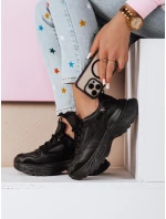 CELESTIC dámské tenisky na platformě černé FashionStreet ZY0819 CELESTIC dámské tenisky na platformě černé FashionStreet ZY0819