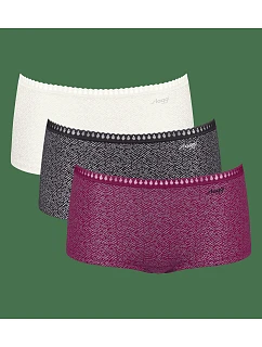 sloggi GO Crush Short C3P - Black Combination - SLOGGI Black Combination - SLOGGI