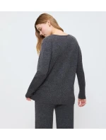 Amourette Cozy Top - GRAY - TRIUMPH GRAY - TRIUMPH