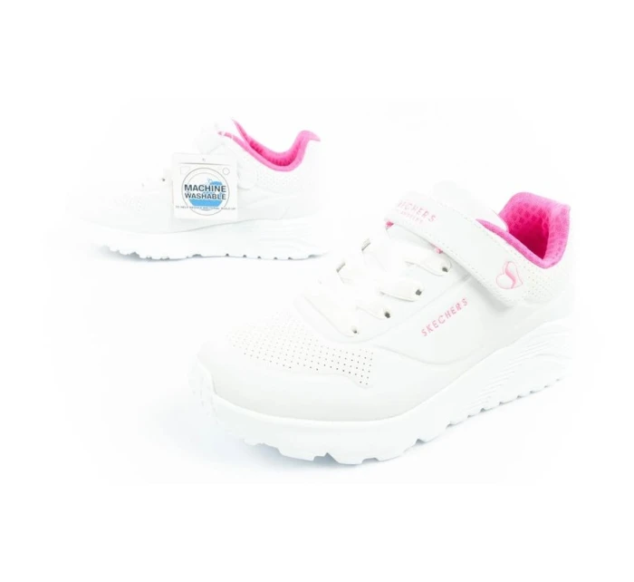 Skechers Uno Lite dětské sportovní tenisky bílé pohodlné