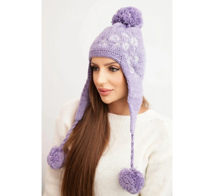 Dámská ušanka Emma K343 denim Dámská ušanka Emma K343 denim