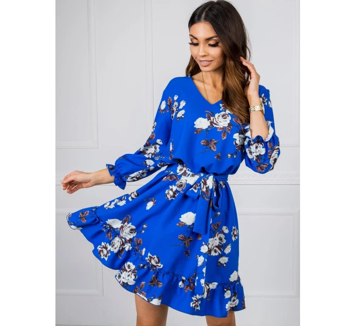 Šaty LK SK 507917.23P kobalt