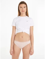 Dámské kalhotky 3Pack UW0UW05284 0VR černé/bílé/sv. růžové - Tommy Hilfiger