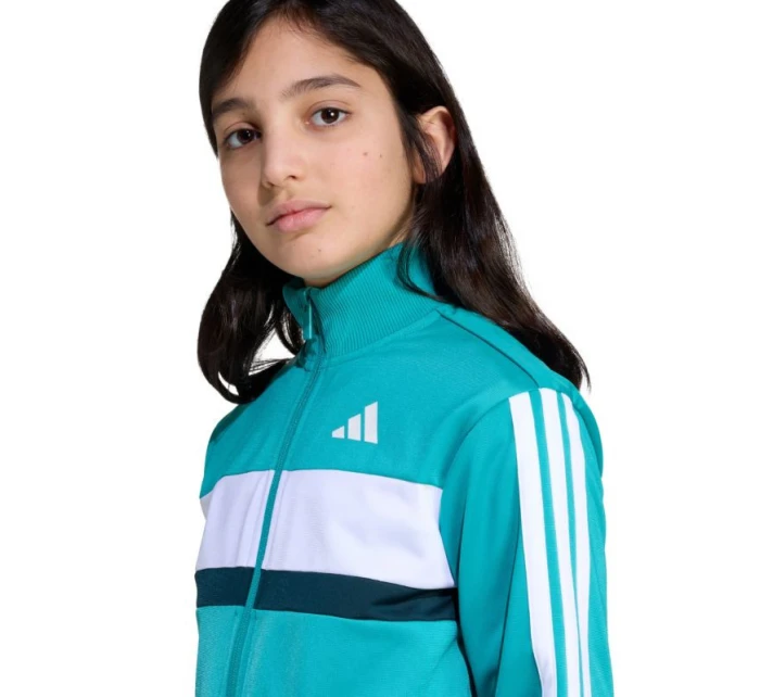 Tepláková souprava adidas Seasonal Essentials Tiberio 3-Stripes Tricot Jr JN2245 Tepláková souprava adidas Seasonal Essentials Tiberio 3-Stripes Tricot Jr JN2245