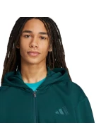 Pánská mikina adidas ALL SZN Fleece Full-Zip zelená JX5101 pánská Pánská mikina adidas ALL SZN Fleece Full-Zip zelená JX5101 pánská