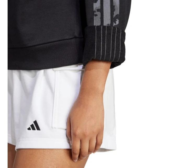 Dámská mikina Animal Print 3Stripes French Terry Sweatshirt black model 21720677 - ADIDAS Dámská mikina Animal Print 3Stripes French Terry Sweatshirt black model 21720677 - ADIDAS