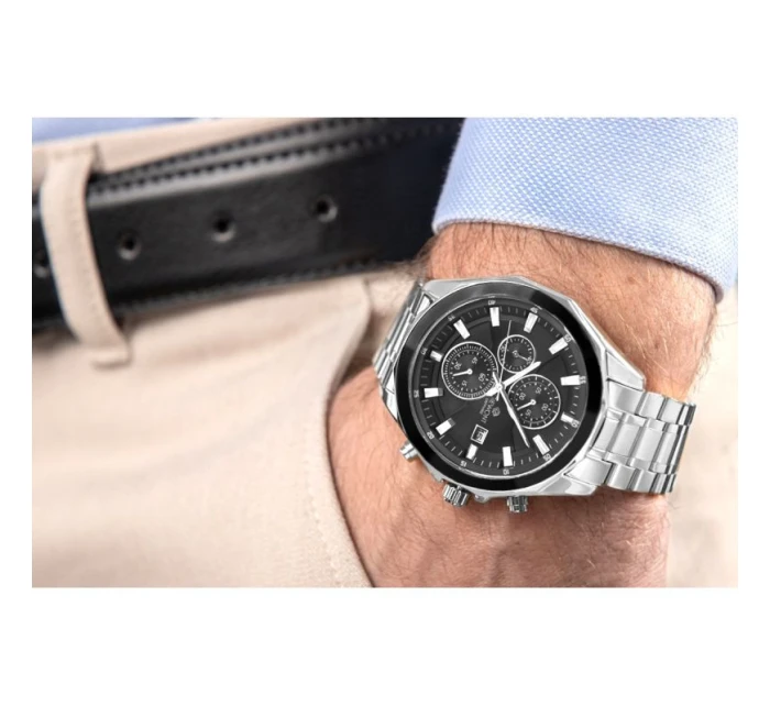 Pánské hodinky Giewont Chronograph Sapphire Silver GW7290-B2 Pánské hodinky Giewont Chronograph Sapphire Silver GW7290-B2