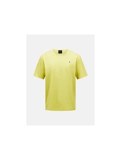 Pánské tričko PEAK PERFORMANCE M Trail Shortsleeve, žlutá barva