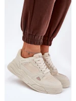 Dámské sneakersy Big Star NN274668 Béžové Dámské sneakersy Big Star NN274668 Béžové