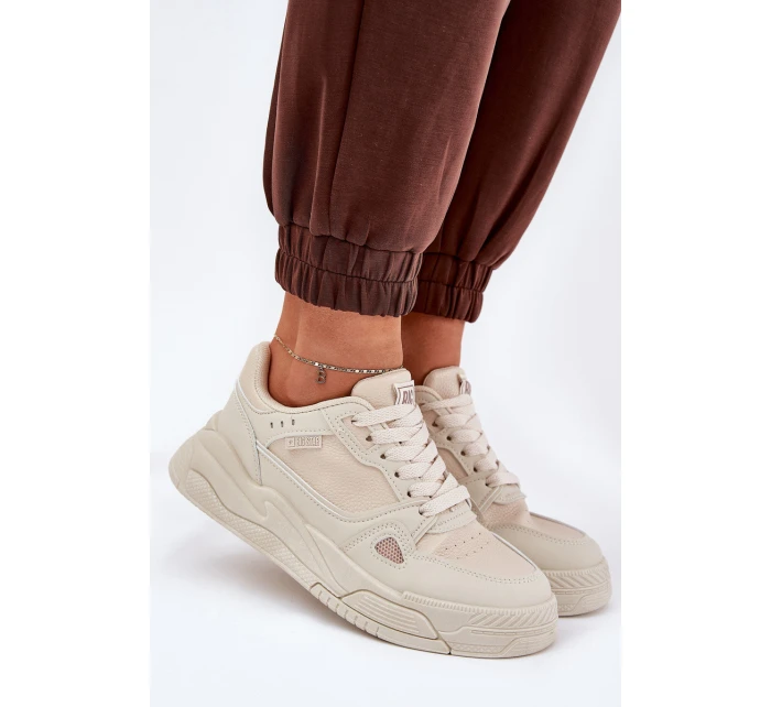 Dámské sneakersy Big Star NN274668 Béžové Dámské sneakersy Big Star NN274668 Béžové