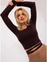 Halenka EM BZ 782.95 tmavě hnědá Halenka EM BZ 782.95 tmavě hnědá