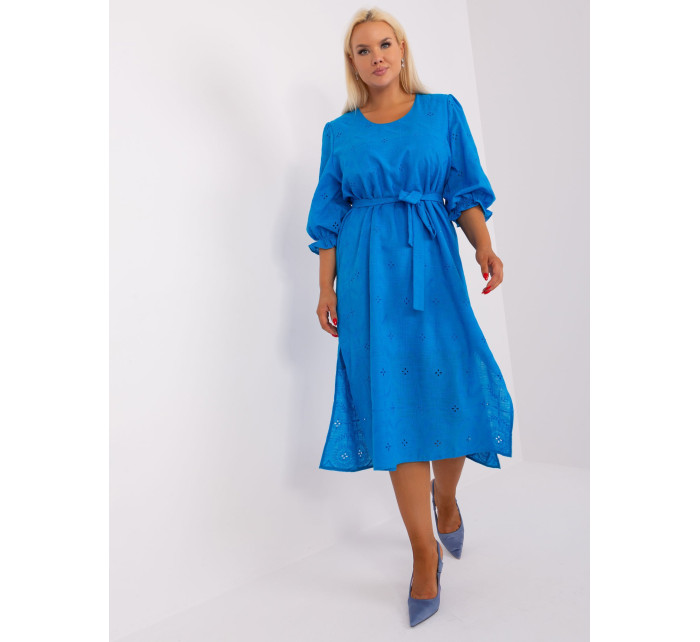 LK SK 509350 šaty.25 modrá