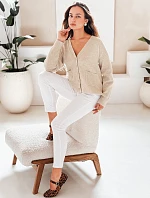Dámský kardigan SORELIE béžový FashionStreet MY2511