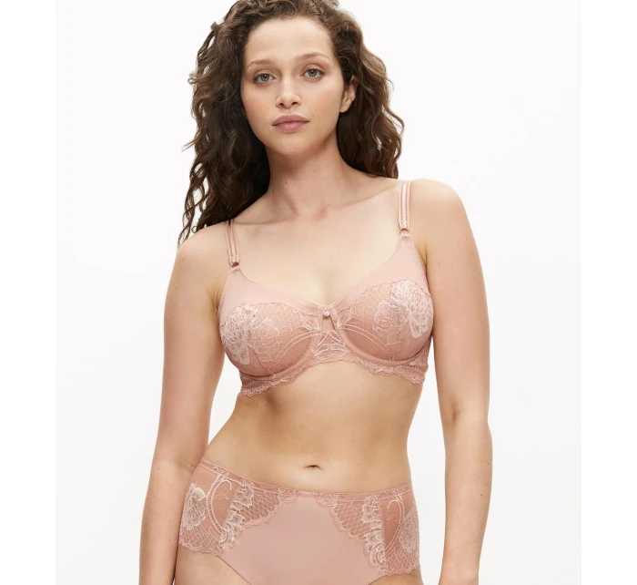 Dámská podrpsenka Wild Peony Florale W01 - PINK - sv. růžová 1774 - TRIUMPH Dámská podrpsenka Wild Peony Florale W01 - PINK - sv. růžová 1774 - TRIUMPH