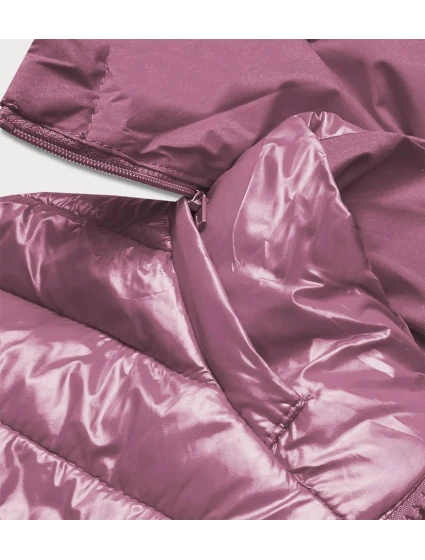 Oboustranná fialová dámská bunda model 17035221 - MINORITY