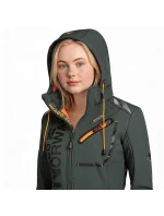 A EO DB 007 W šedá / oranžová softshellová bunda model 21182386 - Geographical Norway