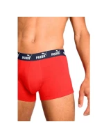 Pánské boxerky Puma 2-Pack červená šedá pohodlná bavlna Pánské boxerky Puma 2-Pack červená šedá pohodlná bavlna