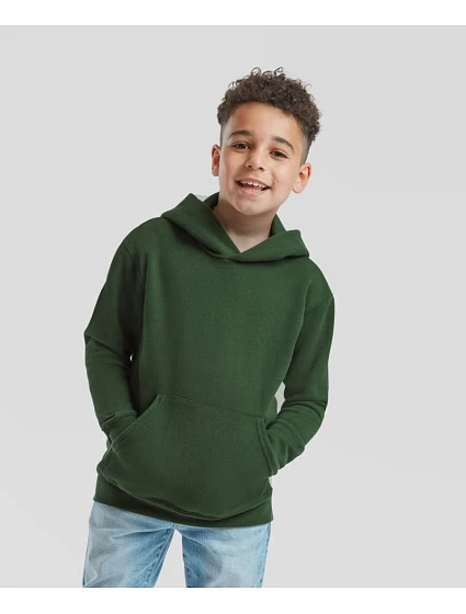 Classic Kids Hooded Sweat Dětská mikina s kapucí model 22534598 vintage heather navy - Fruit of the Loom Classic Kids Hooded Sweat Dětská mikina s kapucí model 22534598 vintage heather navy - Fruit of the Loom