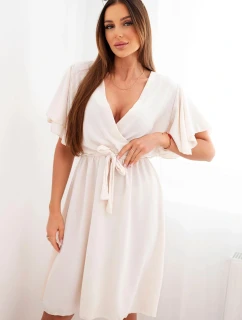 Šaty s překládaným výstřihem fango