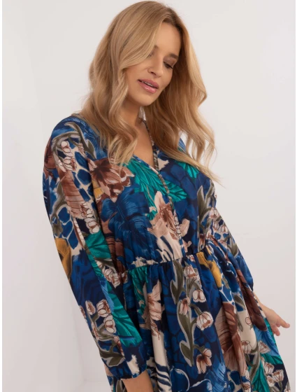 Šaty DHJ SK 19861 5.27 tmavě modré Šaty DHJ SK 19861 5.27 tmavě modré