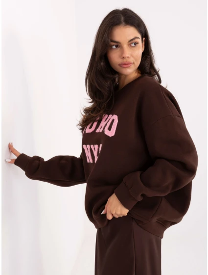 Bluza MJ BL model 21766123 ciemny brązowy - FPrice