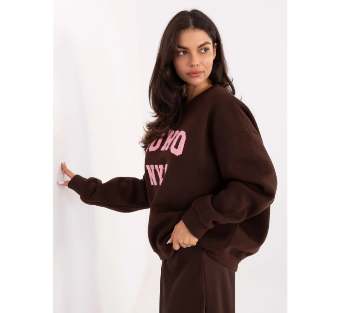 Bluza MJ BL model 21766123 ciemny brązowy - FPrice