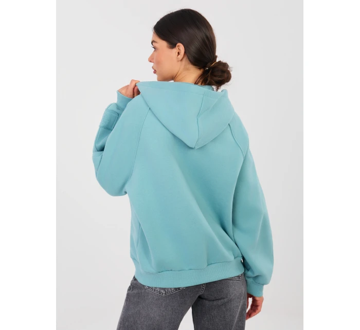 Mikina NS BL NS2566.15 tyrkysová Mikina NS BL NS2566.15 tyrkysová