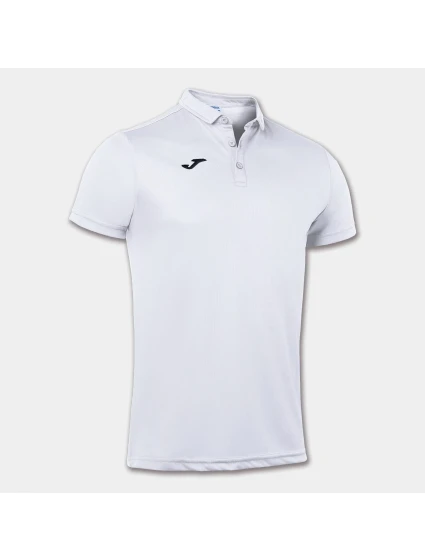 Pánské polo tričko Joma Polo Shirt Hobby S/S White Pánské polo tričko Joma Polo Shirt Hobby S/S White