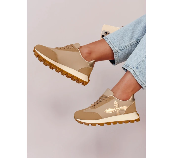 Dámské sportovní tenisky FLEXIMOT beige FashionStreet ZY0905
