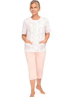 Pyžamo Martel Maria I 200 cr/r 3XL-4XL dámské rozepínací