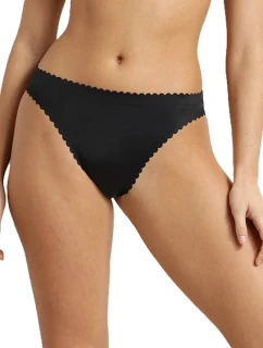 Dámské bezešvé kalhotky DIM BODY TOUCH DAILY STRING - DIM - černá