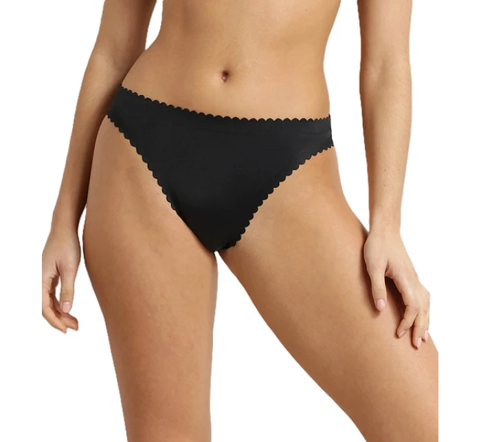 Dámské bezešvé kalhotky DIM BODY TOUCH DAILY STRING - DIM - černá Dámské bezešvé kalhotky DIM BODY TOUCH DAILY STRING - DIM - černá