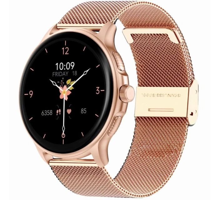 Dámské chytré hodinky Pink Strap + Rose Gold model 21806505 Dámské chytré hodinky Pink Strap + Rose Gold model 21806505