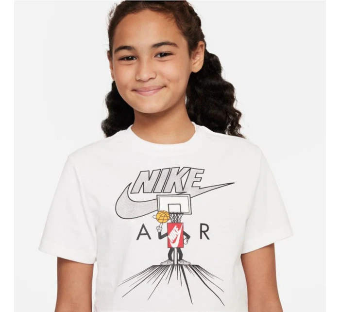 Tričko Nike Sportswear Jr DX9527-100