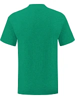 Fruit of the Loom Iconic 150 T Pánské tričko 16.1430 heather green