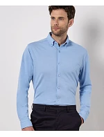 KK 143 Košile piqué s dlouhým rukávem "Superwash" model 22419315 light heather blue - Kustom Kit KK 143 Košile piqué s dlouhým rukávem "Superwash" model 22419315 light heather blue - Kustom Kit