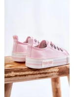 Dětské látkové tenisky BIG STAR model 21594682 Růžová - Big Star Shoes Dětské látkové tenisky BIG STAR model 21594682 Růžová - Big Star Shoes