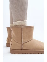 Dámské sněhule Cross Jeans MM2R4023C Beige Dámské sněhule Cross Jeans MM2R4023C Beige