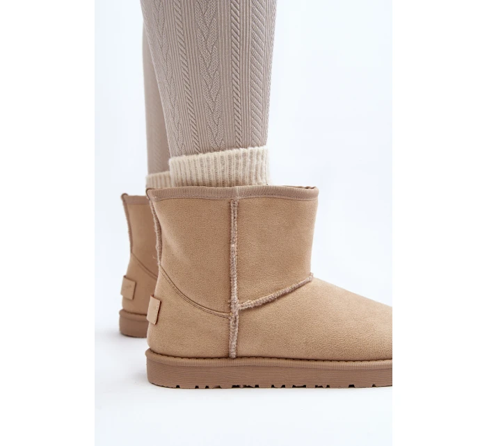 Dámské sněhule Cross Jeans MM2R4023C Beige Dámské sněhule Cross Jeans MM2R4023C Beige