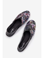 Kožené Baletky Se Vzorem Maciejka T1930-39 Černé