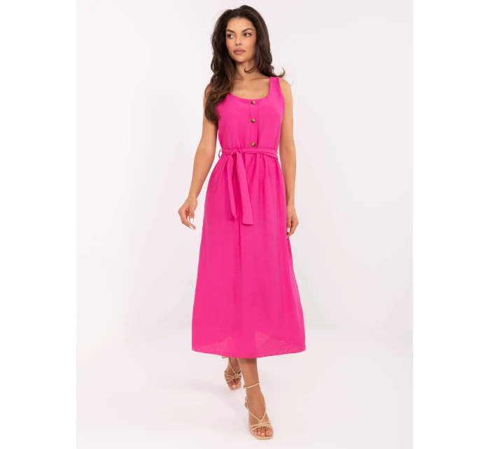 Sukienka MI SK model 21207249 fuksjowy - FPrice Sukienka MI SK model 21207249 fuksjowy - FPrice